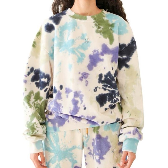 KkCo Tops - KKCO Pierced Crewneck Sweatshirt In NXN Tie-Dye Size Small New